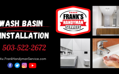 Wash Basin Installation