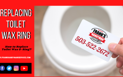Replacing Toilet Wax Ring