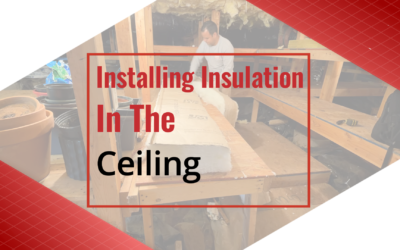 Installing Insulation In The Ceiling