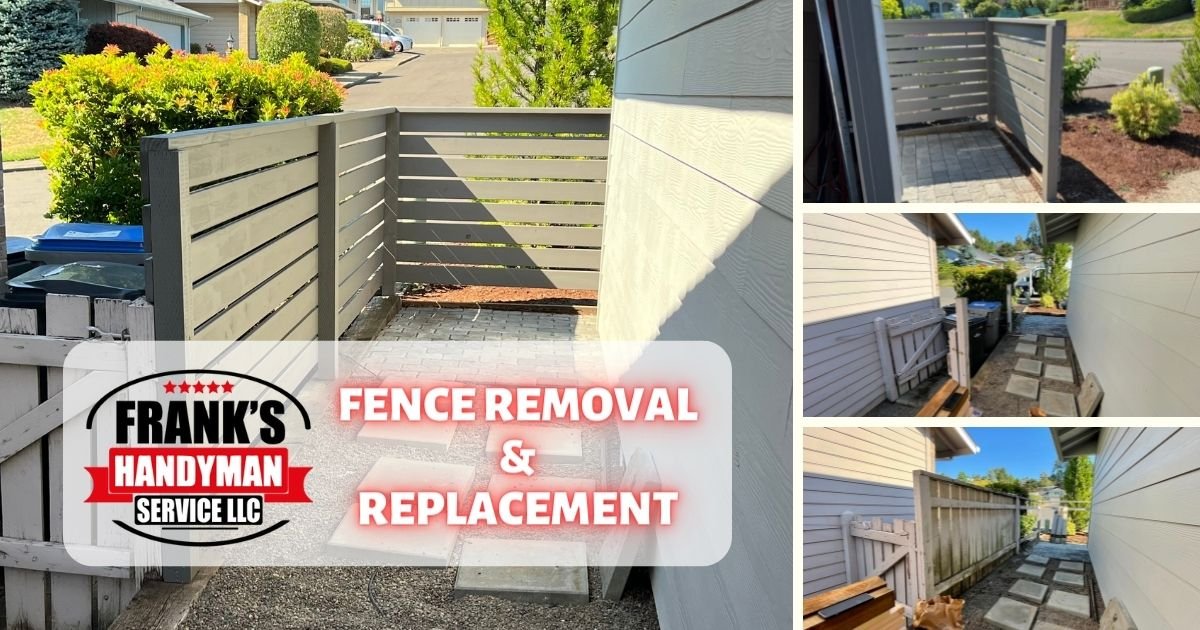 Fence Removal & Replacement