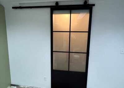 New door installation