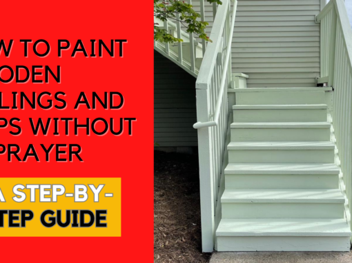 How to Paint Wooden Railings and Steps without a Sprayer A Step-by-Step Guide How to Paint Wooden Railings and Steps without a Sprayer A Step-by-Step Guide