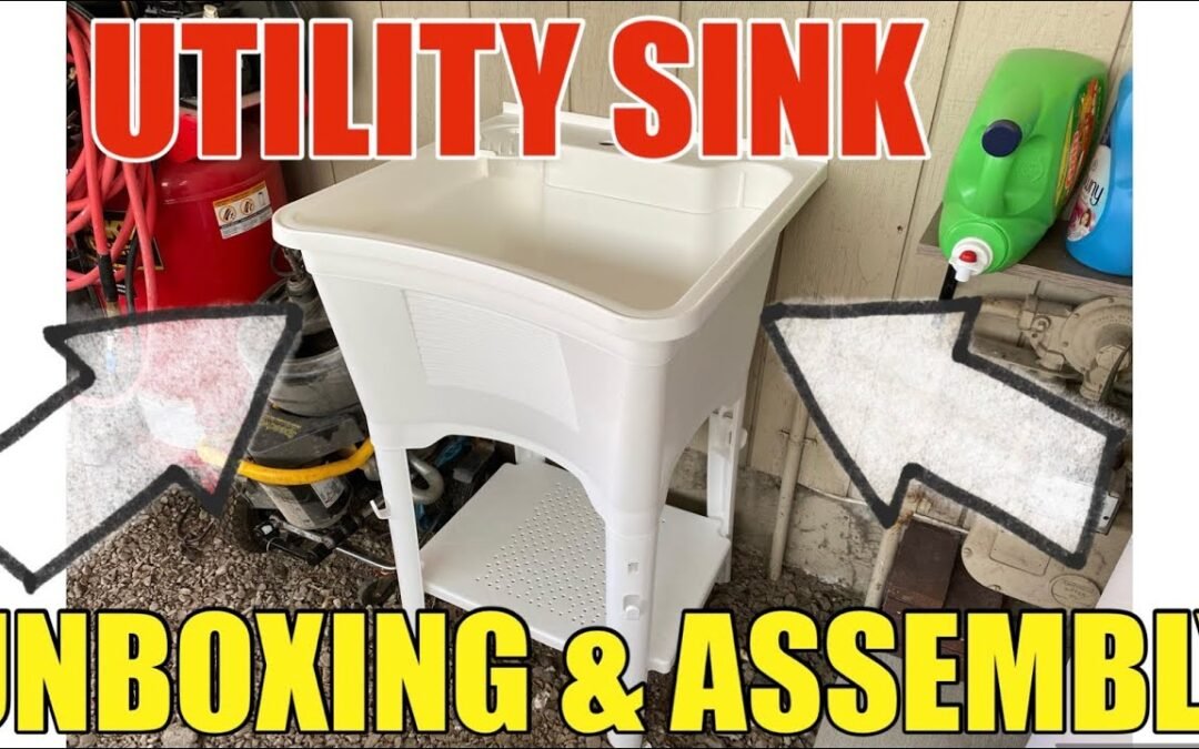 Discover the Glacier Bay All In One Laundry Work Center: Unboxing and Step-by-Step Assembly Guide