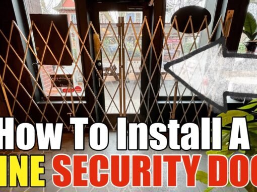 DIY Guide on How to Install a ULINE Security Gate for a Business or Restaurant – Step-by-Step