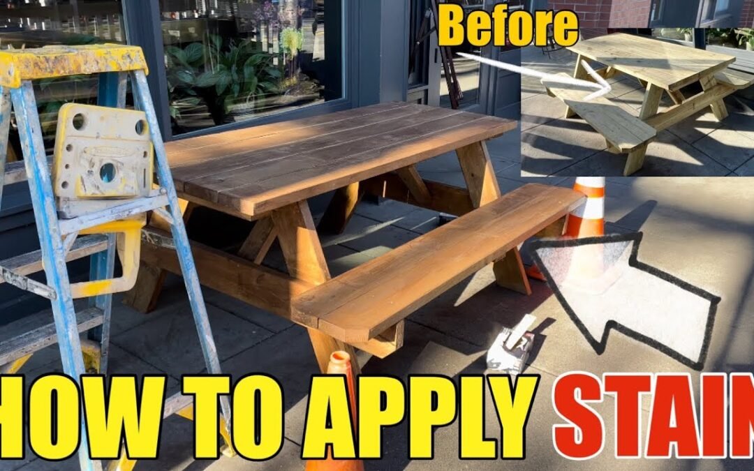 How to Apply Stain to Wooden Benches: Step-by-Step Guide to Stain Like a Professional