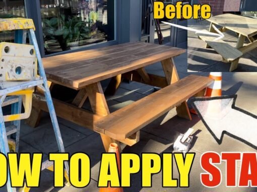 How to Apply Stain to Wooden Benches: Step-by-Step Guide to Stain Like a Professional
