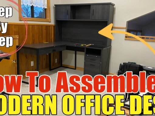 How to Assemble a Modern Office Desk from Office Depot (Realspace Dejori Collection) – Step-by-Step Guide