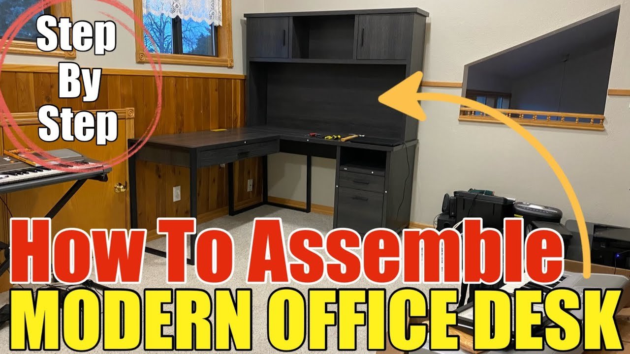 How to Assemble a Modern Office Desk from Office Depot (Realspace Dejori Collection) – Step-by-Step Guide