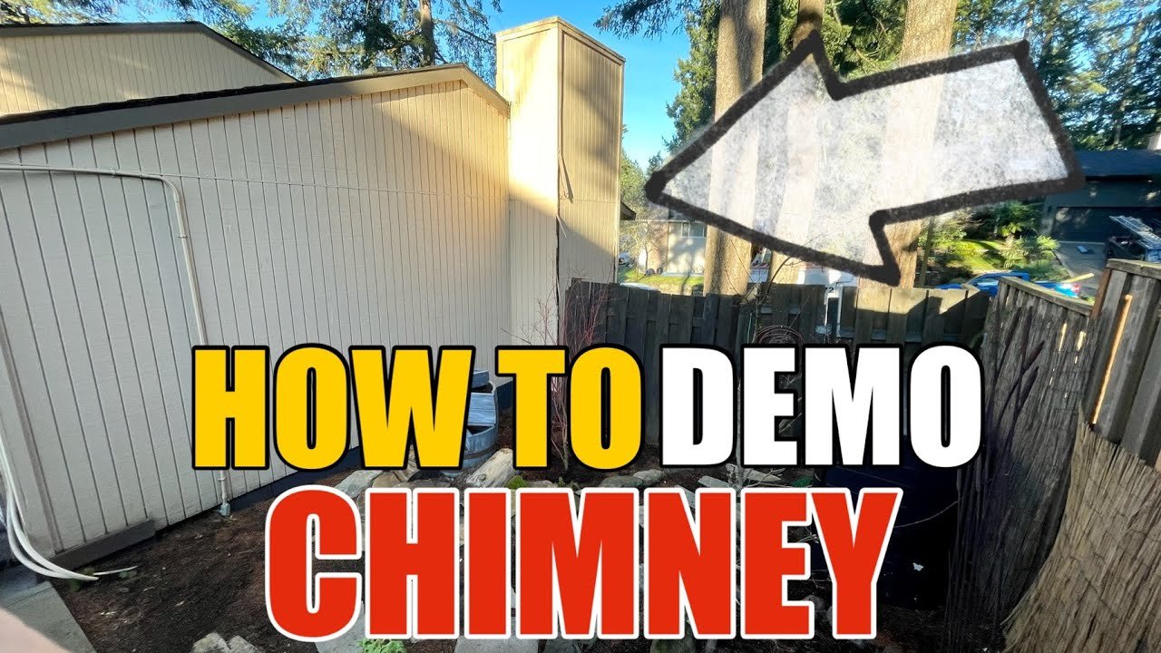 How to Demo and Remove Two Exterior Chimneys: Step-by-Step Guide