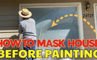 How to Mask the Exterior of a House Before Painting: Pro Tips for Masking Windows and Doors