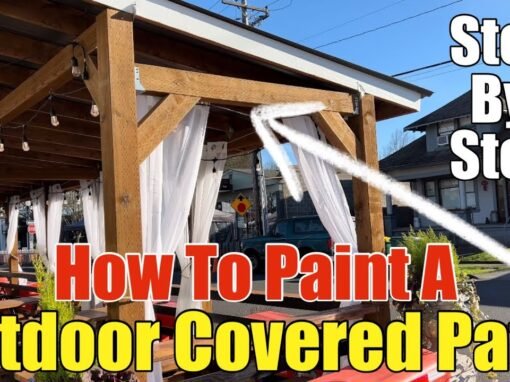 How to Paint an Outdoor Covered Patio: Step-by-Step Guide with Modern Exterior Paint & Stain with Sealant