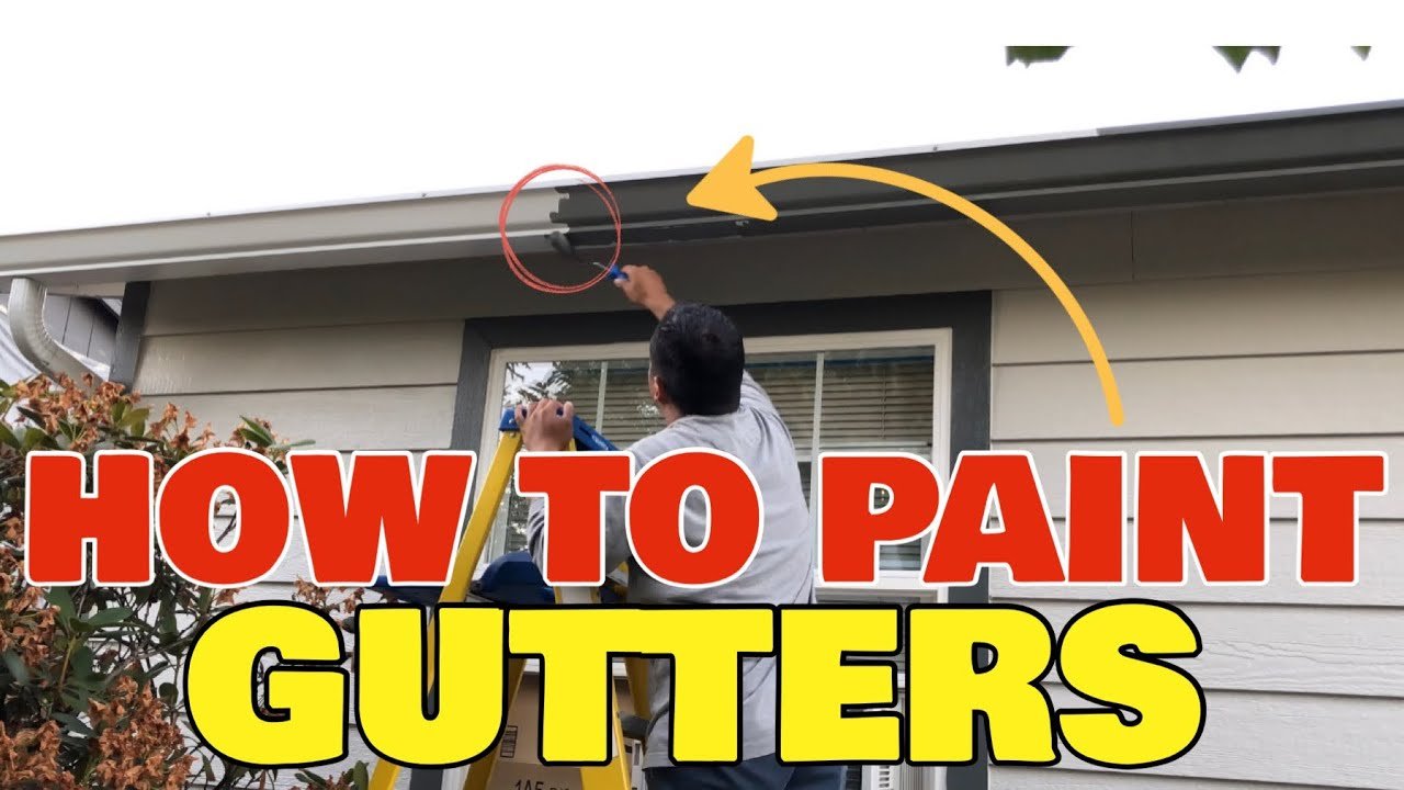 How To Paint Gutters DIY: A Step-by-Step Guide Using Basic Hand Tools