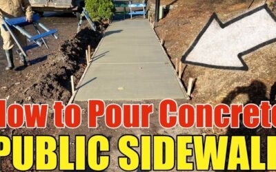 How to Pour a Concrete Public Sidewalk in Beaverton, Oregon: Step-by-Step DIY Guide