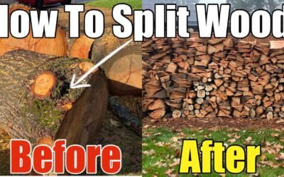 How To Split Large Rounds of Firewood By Hand Using Basic Hand Tools: Step-by-Step Guide