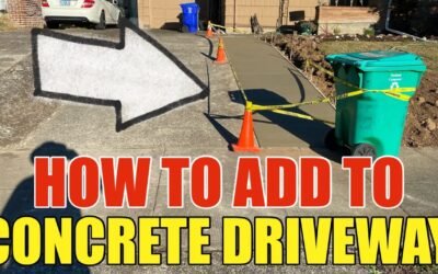 Step-by-Step Guide: How to Pour a Concrete Driveway Extension with Broom Finish