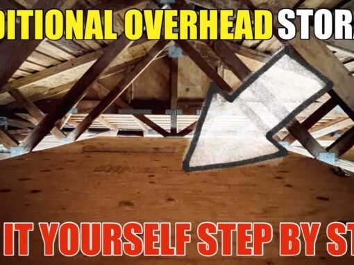 DIY Guide: How to Install Additional Overhead Storage in Your Garage Attic