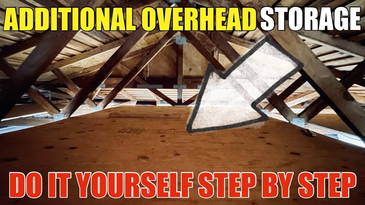 DIY Guide: How to Install Additional Overhead Storage in Your Garage Attic