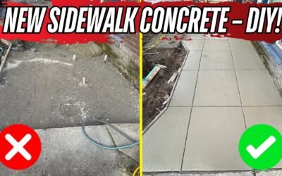 How to Add New Concrete to a Sidewalk: DIY Guide 🚶‍♂️