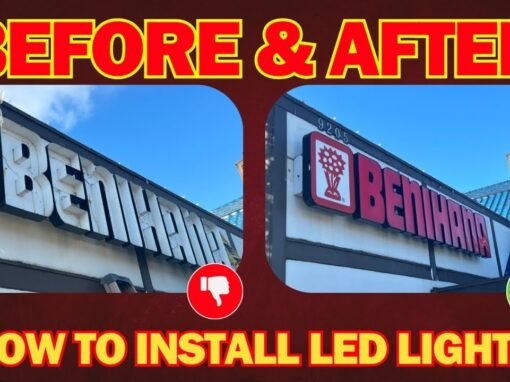 How to Install LED Lights Behind a Sign: Step-by-Step Guide 💡