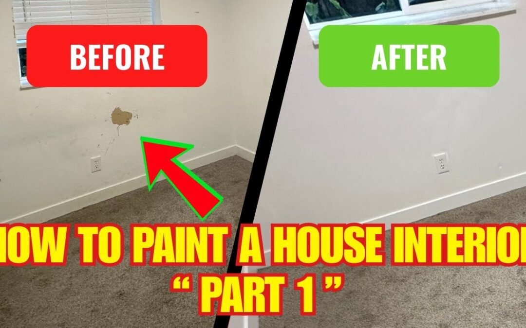 How to Paint a House Interior 🎨