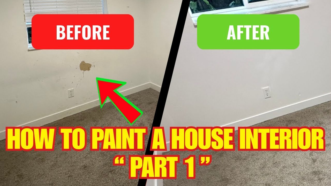 How to Paint a House Interior 🎨