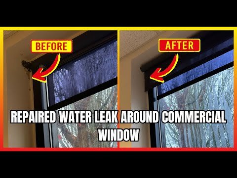 How to Seal Windows and Paint Borders to Prevent Water Leaks 💧