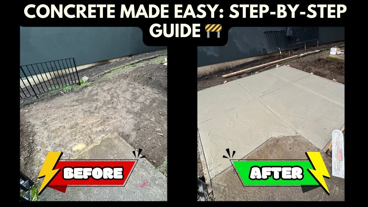 Step-by-Step Guide: How to Prepare and Pour Concrete