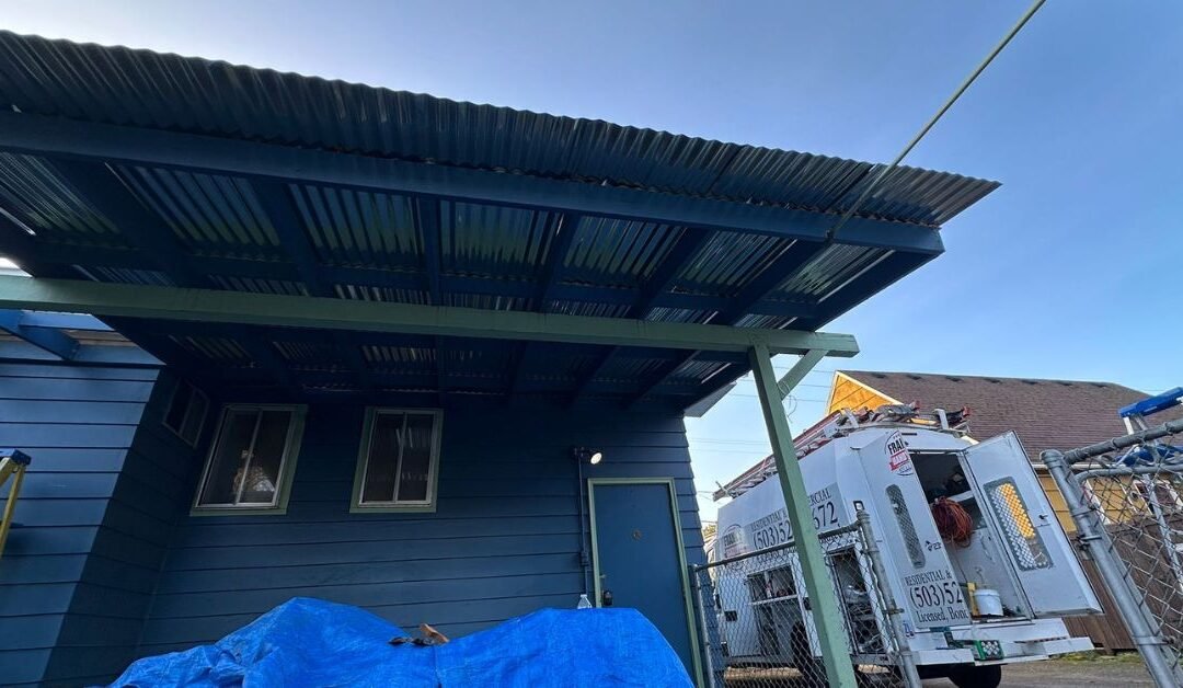 🏠 Porch Roof Cover Installation in Salem, OR: Wood Replacement and Painting