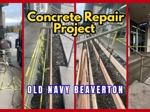 Concrete Repair Project – Old Navy Beaverton